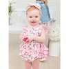 RuffleButts Baby Toddler Knit Sleeveless Waterfall Romper - 3 of 4