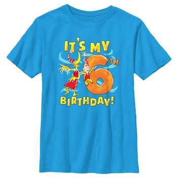 Boy's Dr. Seuss It's My 6th Birthday T-Shirt