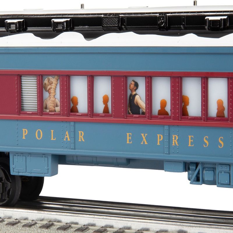 Lionel Trains The Polar Express Hot Chocolate Electric O Gauge Model Holiday Train Car with Interior Illumination and Operating Couplers, 5 of 8