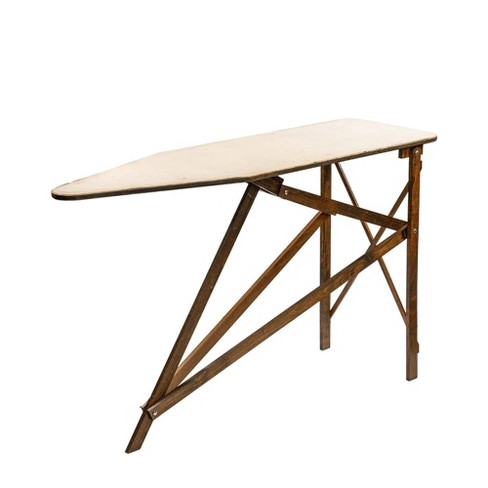 Lehman's Folding Wooden Ironing Board, Amish Made with Ironing Board Pad and Cover - image 1 of 4