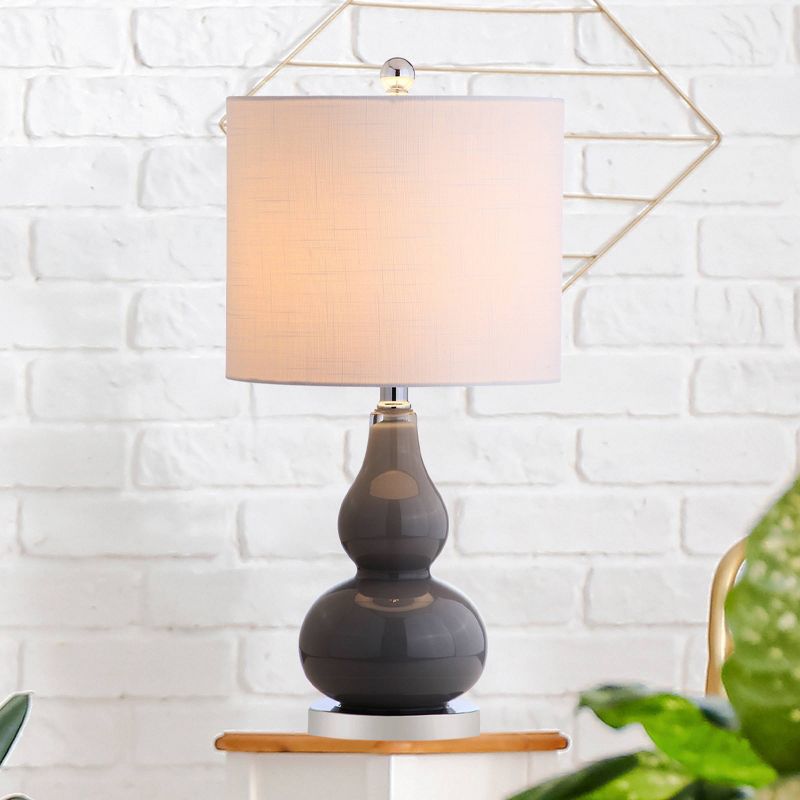 20.5" Glass Anya Mini Table Lamp (Includes LED Light Bulb) - JONATHAN Y, 4 of 5