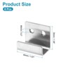 Unique Bargains Stainless Steel Mirrors Picture Frame Display Wall Mounting Support Brackets 6 Pcs - 2 of 4