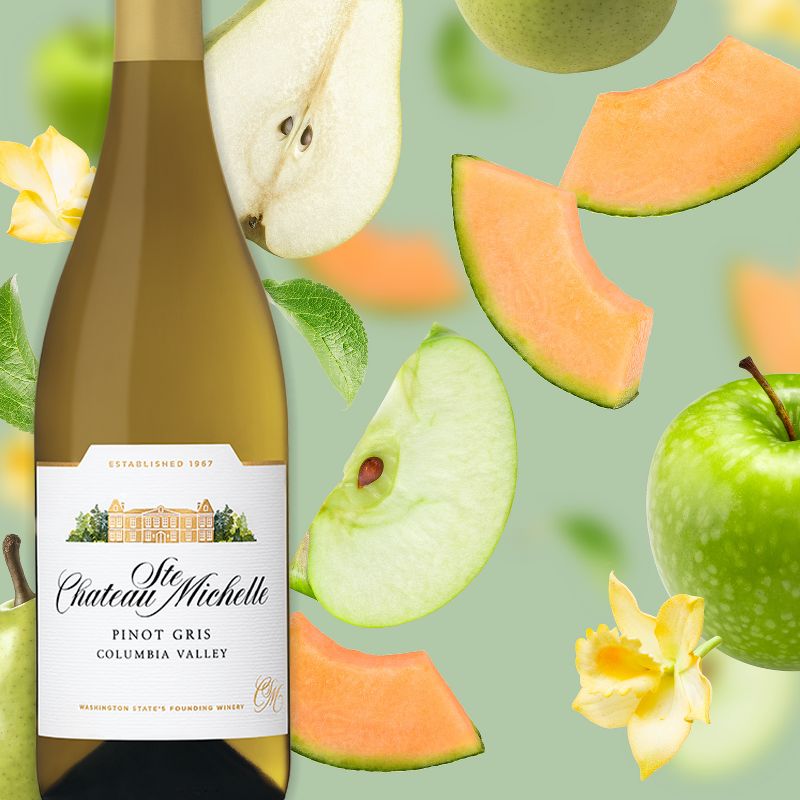 Chateau Ste. Michelle Pinot Gris White Wine - 750ml Bottle, 3 of 9