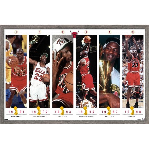 Michael Jordan - Jersey Wall Poster, 22.375 x 34 