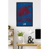 Trends International NHL Colorado Avalanche - Logo 25 Framed Wall Poster Prints - 2 of 4