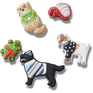 Crocs Jibbitz Christmas & Winter Holiday Shoe Charms 5-Pack - 1 of 4