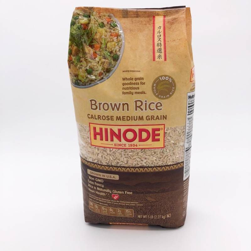 Hinode Medium Grain Calrose Brown Rice - 5lbs, 2 of 5