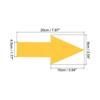 Unique Bargains PVC Waterproof Removable Adhesive Floor Marking Arrow Sticker Labels 30 Pcs - 2 of 4