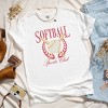 Simply Sage Market Women's Softball Sports Club Short Sleeve Garment Dyed Tee - 3 of 3