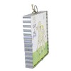 Round Top Collection Easter Lamb Mini Print  -  One Mini Print 7.0 Inches -  Chick Butterfly Flower  -  E22096  -  Wood  -  White - 2 of 3