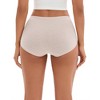 INSPIRE CHIC 2 Pcs Women's Plus Size High Waisted Tummy Control Briefs Butt Lifter Control Panties - 2 of 4