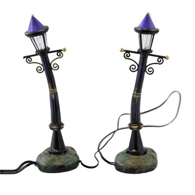 Department 56 Accessory 4.5" Purple Night Lights Halloween  -  Decorative Figurines
