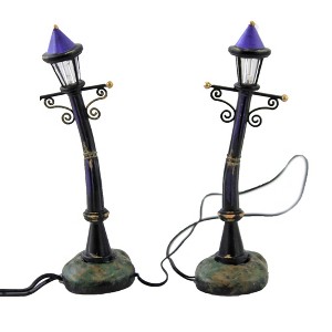 Department 56 Accessory 4.5" Purple Night Lights Halloween  -  Decorative Figurines - 1 of 3