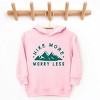 The Juniper Shop Hike More Worry Less Mountain Toddler Hoodie - 3 of 4
