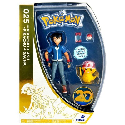 ash and pikachu action figure