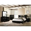 3pc Shorehaven Contemporary Nightstand & Chest California King Set with USB Port - miBasics - 3 of 4