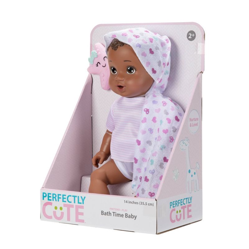 Perfectly Cute Bathtime Baby Doll - Brown Hair, 5 of 8