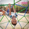 HolaHatha Dome Playground Climber for Kids Outdoor Play, Steel Play Gym for Ages 3-9, Wide Space Jungle Gym Equipment, 440 lb Capacity, Multicolor - 4 of 4