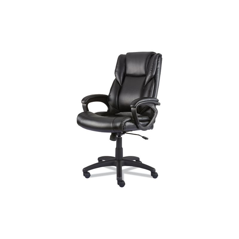 Alera Alera Brosna Series Mid-Back Task Chair, Supports Up to 250 lb, 18.15" to 21.77 Seat Height, Black Seat/Back, Black Base, 3 of 5