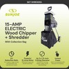 Sun Joe Silent Wood Chipper Shredder, 15 Amp Machine with 1.7" Diameter, CJ603E - 2 of 4