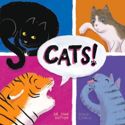 Cats! - (Dr. Books) by  John Hutton (Board Book)