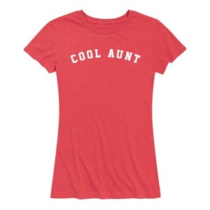 Women's - Instant Message - Cool Aunt Short Sleeve Graphic T-Shirt - 1 of 4