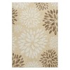 Boho Washable Area Rug– Floral Low Pile Non-Slip Carpet for Living Room, Bedroom, Office, Playroom, Entryway, Kitchen, Dining Room - 2 of 4