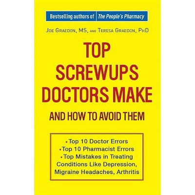 Top Screwups Doctors Make and How to Avoid Them - by  Joe Graedon & Teresa Graedon (Paperback)