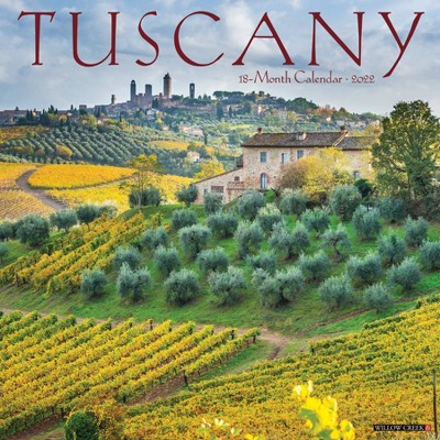 2022 Wall Calendar Tuscany - Willow Creek Press