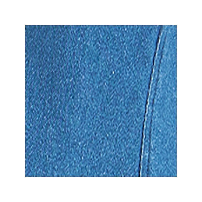 Collections Etc Bolero Style Denim Long Sleeve Button Cuff Jacket, 4 of 5