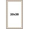 PosterPalooza | Contemporary Silver Picture Frame - UV Acrylic, Foam Board Backing, Hanging Hardware - 2 of 4