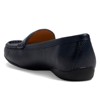 Marc Joseph New York | Womens Leather Slip On Beverley Road Twisted Penny Driver Loafers - 2 of 4