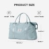 Large Sport Gym Tote for Women, Waterproof Carry On Overnight Bag with Wet Pocket, Airplane Travel Ready - 2 of 4