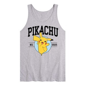 Men's - Pokémon - Pikachu Collegiate Graphic Tank Top - 1 of 2
