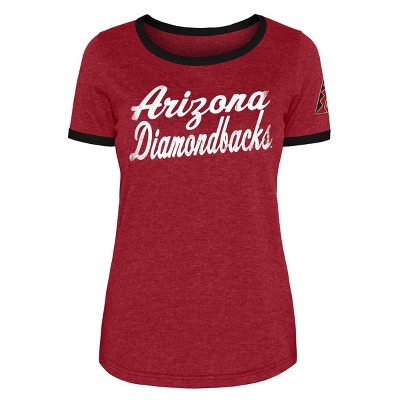 MLB Arizona Diamondbacks Women's Bi-Blend Heather T-Shirt