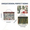 Signare USA William Morris Golden Lily Green Toiletry Bag - 3 of 4