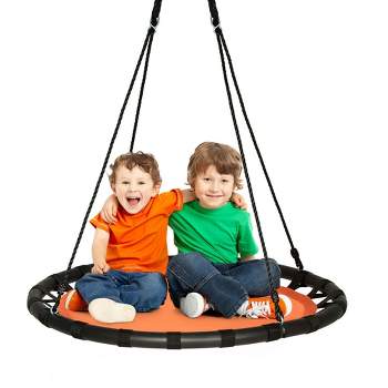 40 Flying Saucer Tree Swing Indoor/Outdoor Round Mat Tree Swing Onewell