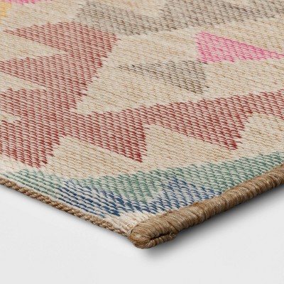 5&#39;x7&#39; Tapestry Rectangular Woven Outdoor Area Rug Multicolor Pastels - Threshold&#8482;_3