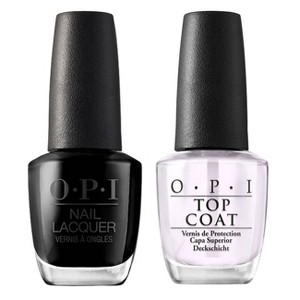 OPI Nail Laquer and Top Coat - 2pk - 1 of 4