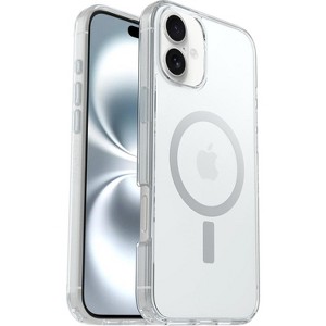 Refurbished: OtterBox SYMMETRY SERIES Case w/MagSafe for Apple iPhone 16 Plus - Clear (77-96341) - Manufacturer Refurbished - 1 of 3