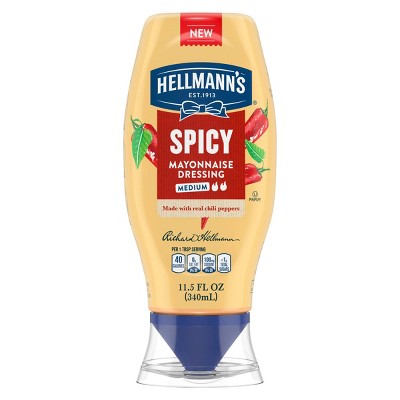 Hellmann's Spicy Mayonnaise Dressing  - 11.5 fl oz
