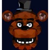 Five Nights At Freddy's Freddy Fazbear Polygon Art Crew Neck Long Sleeve Youth Black Tee - 2 of 2