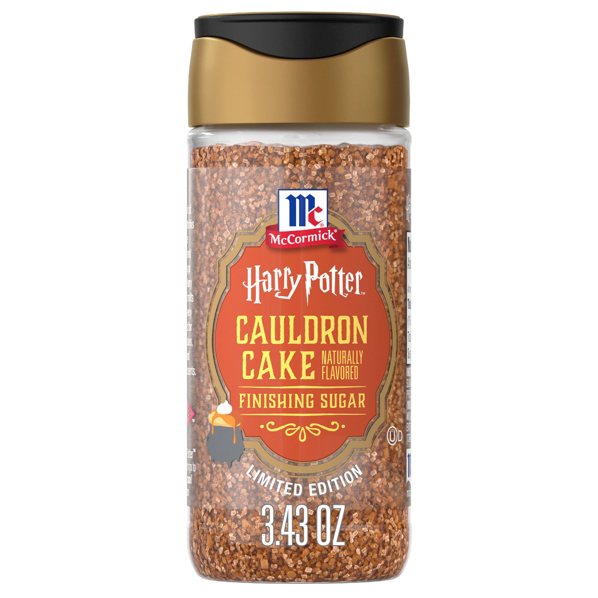 McCormick Harry Potter Cauldron Cake Finishing Sugar - 3.43oz