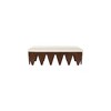 Meridian Furniture,Altair Velour Fur Fabric Bench - 3 of 4