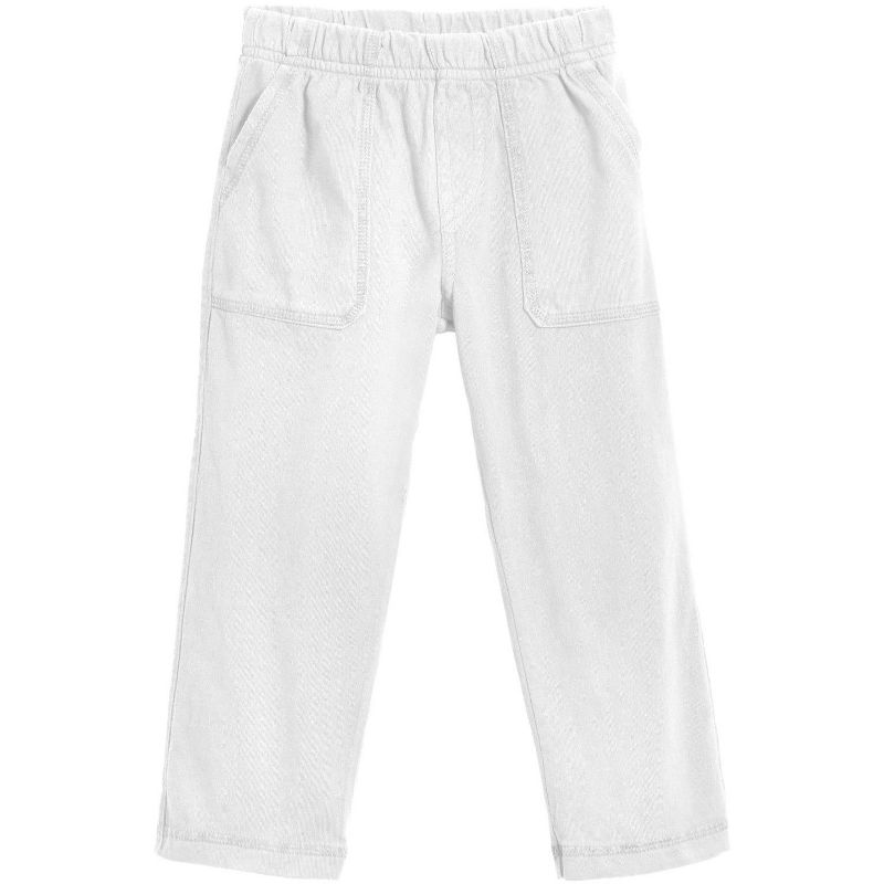 City Threads Boys USA-Made Soft Cotton 3-Pocket Jersey Pants - UPF 50+, 1 of 6
