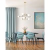 CWI Lighting Compass 10 Light Chandelier With Medallion Gold Finish - 2 of 4