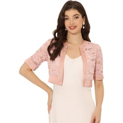 Pink 2025 bolero shrug