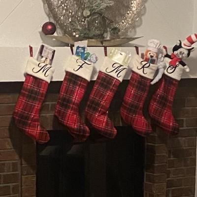 Funny Christmas Stockings, There's Some Ho Ho Ho's in This House Stockings,  Plaid Cuff Stockings, Funny Stockings, Funny Christmas Decor 