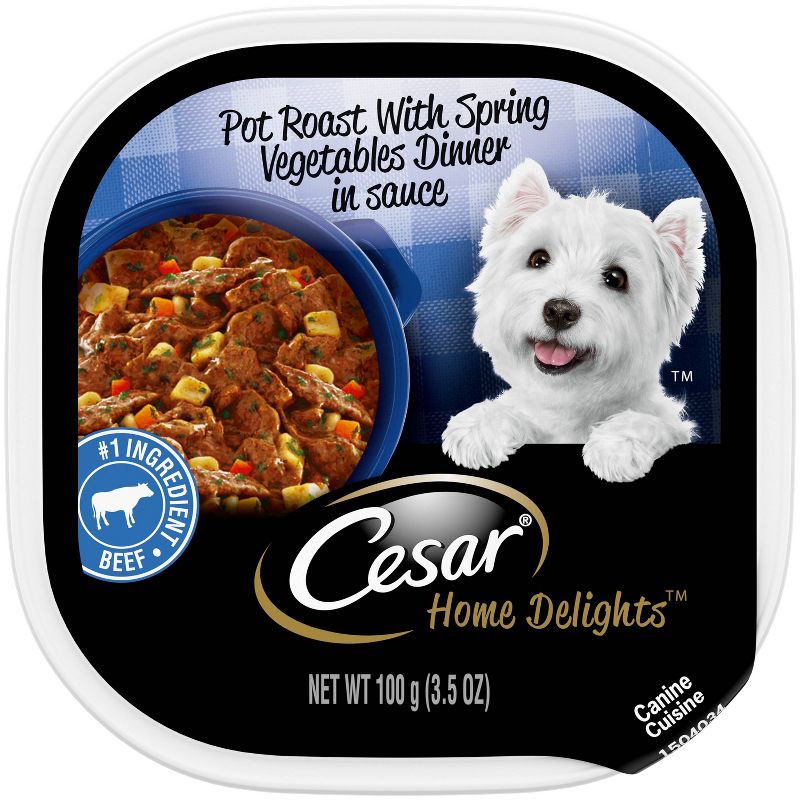 Cesar Canine Cuisine Home Delights Wet Dog Food - 3.5oz, 1 of 12