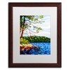 Trademark Fine Art -Mandy Budan 'View From Mazengah' Matted Framed Art - 2 of 4